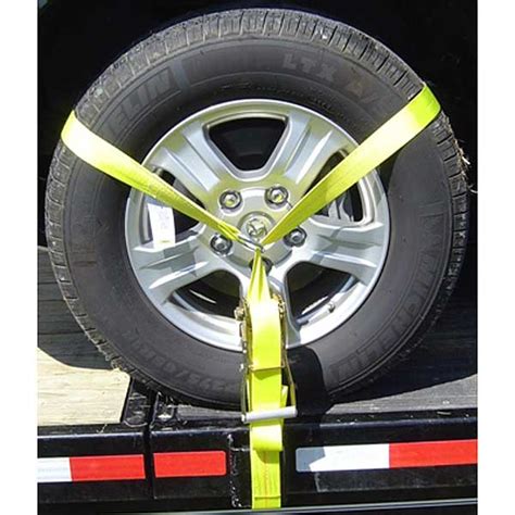 over tire ratchet straps.